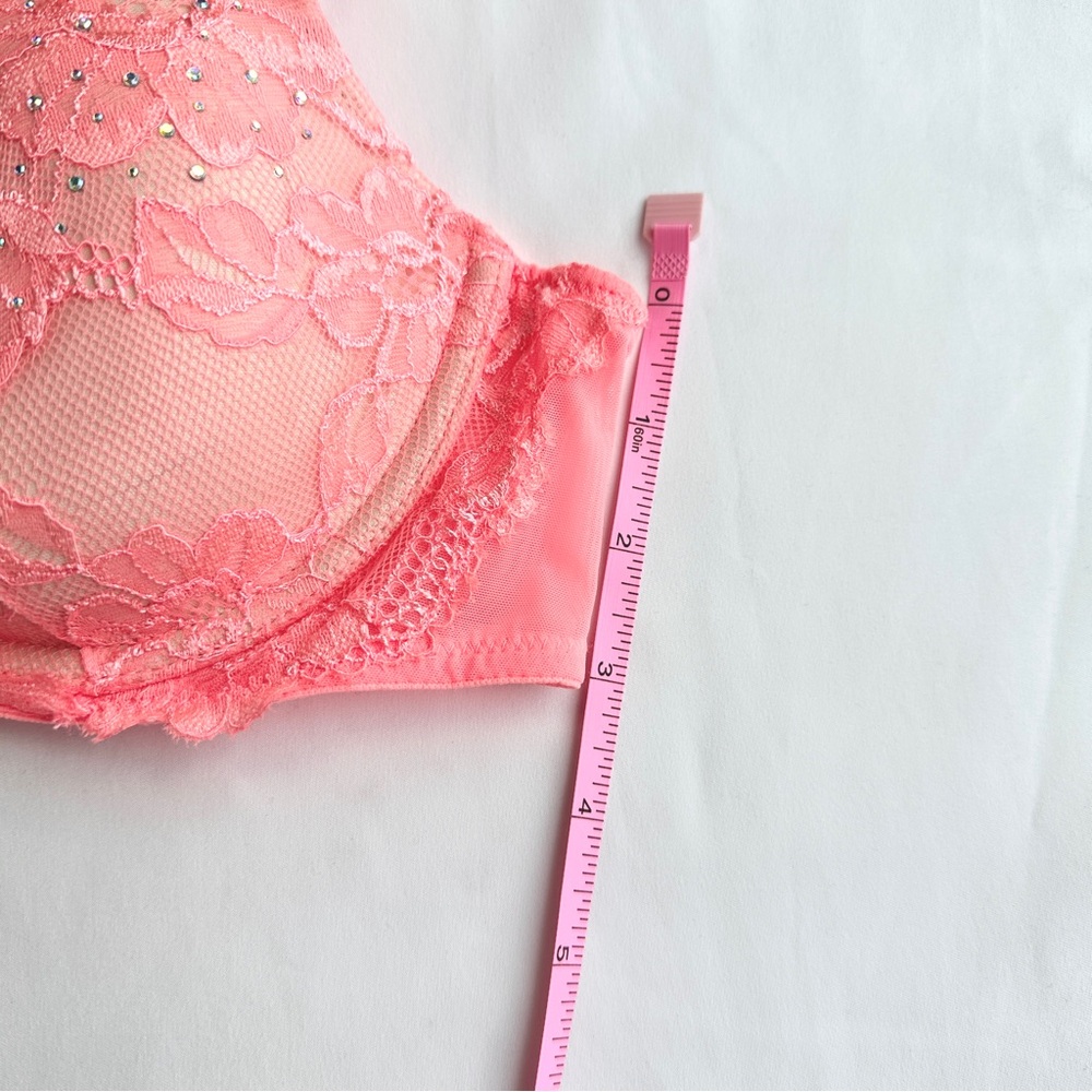 Victoria's Secret Body By Victoria Glam Gemstone Demi Wired Bra 🪸 Size 36B - Picture 5 of 7